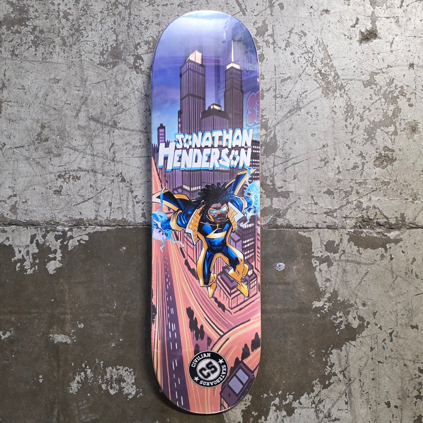 Jonathan Henderson HERO Skateboard Deck – Civilian