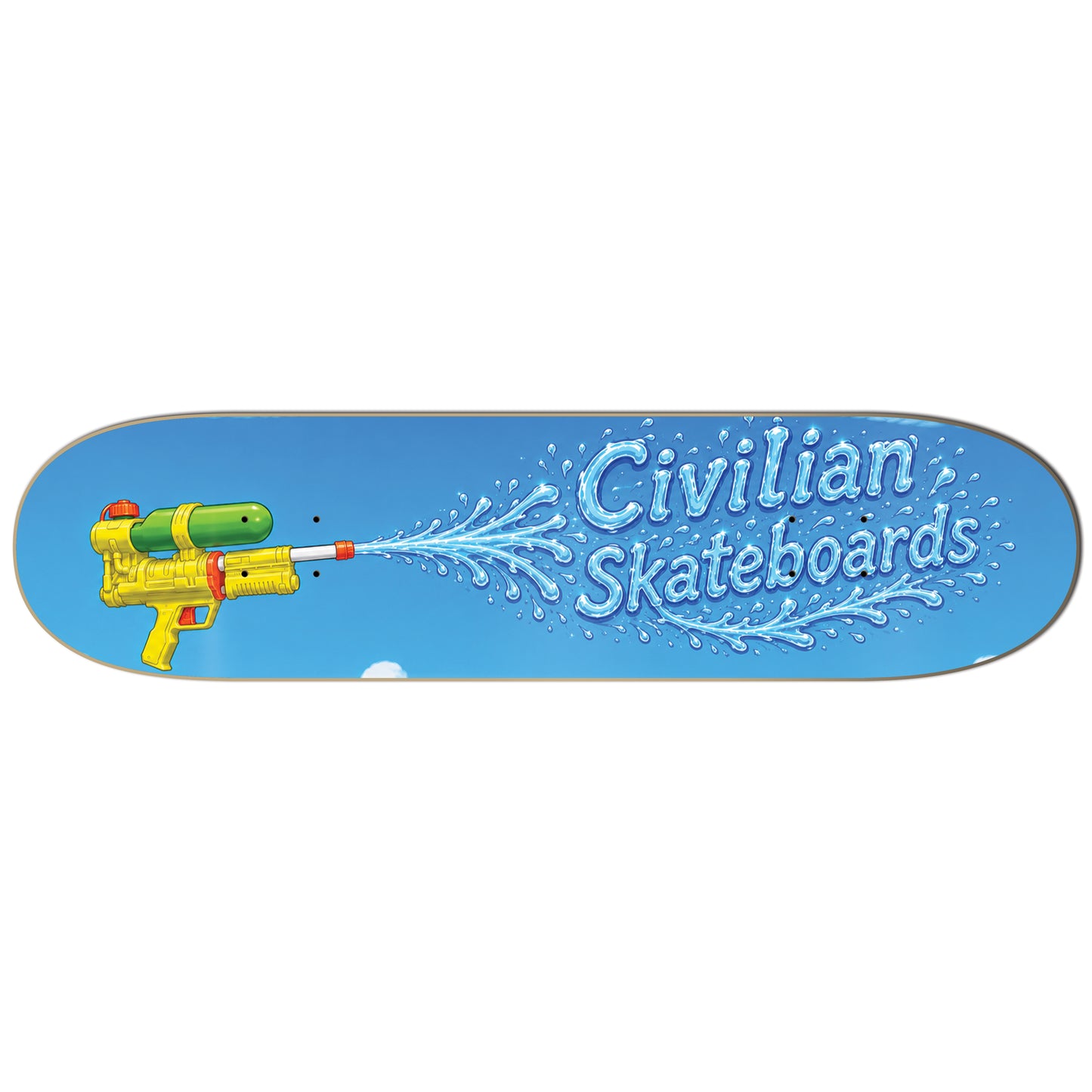Water Gun Skateboard Deck – Civilian