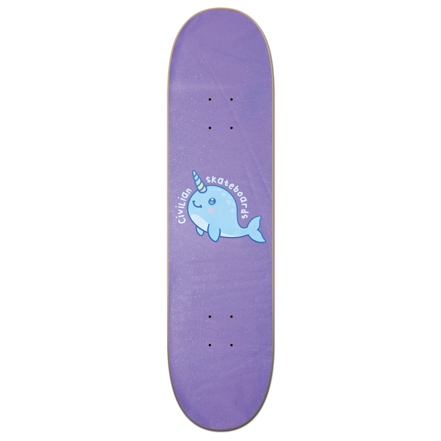 Gnar Wahl Skateboard Deck – Civilian Sparkle Series