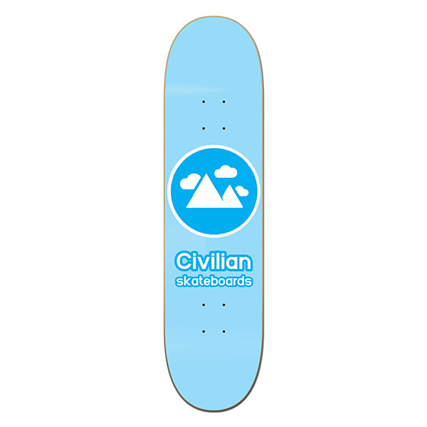 Mountains Skateboard Deck – Civilian Camp Vibes Series