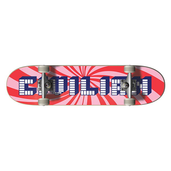 Civilian - Complete - Candy Series "Swirls" (Red)