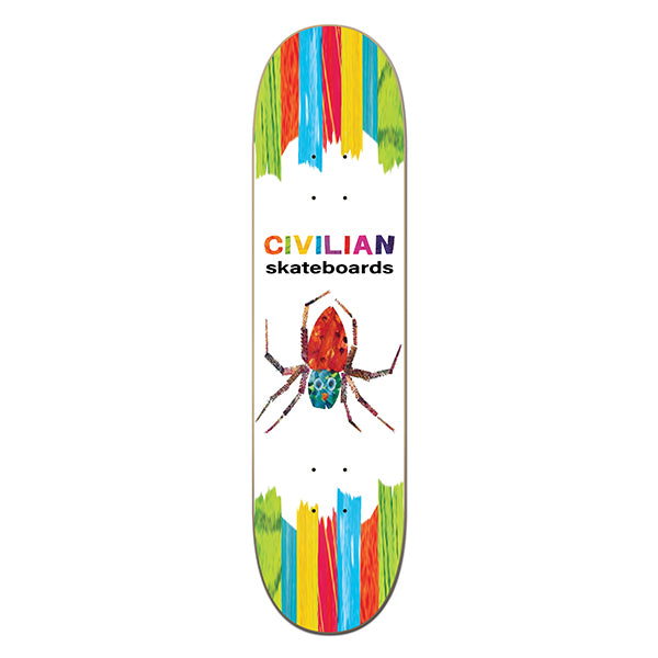 Spider Skateboard Deck – Civilian Bookworm Series