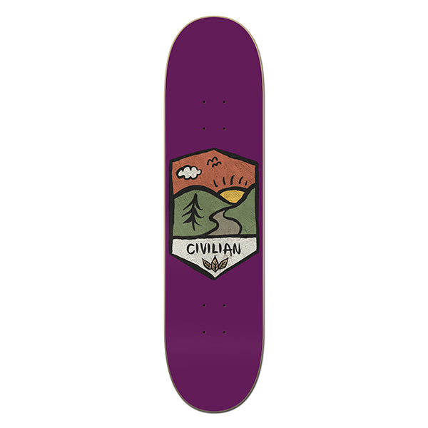 Sunrise Skateboard Deck – Civilian Outdoor Series