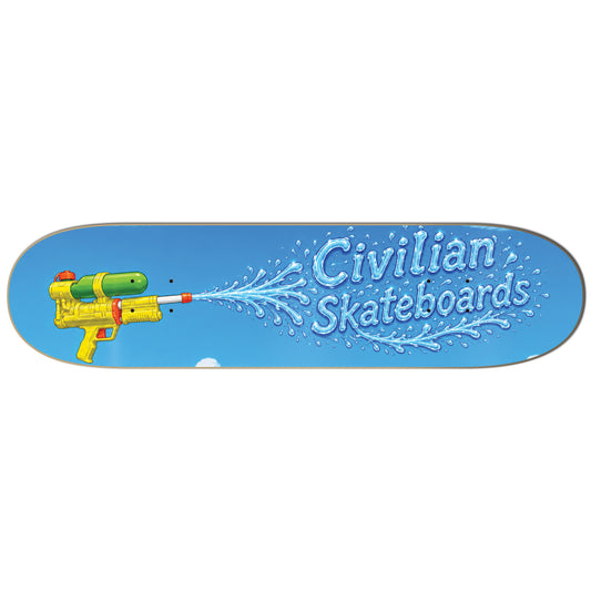 Water Gun Skateboard Deck – Civilian