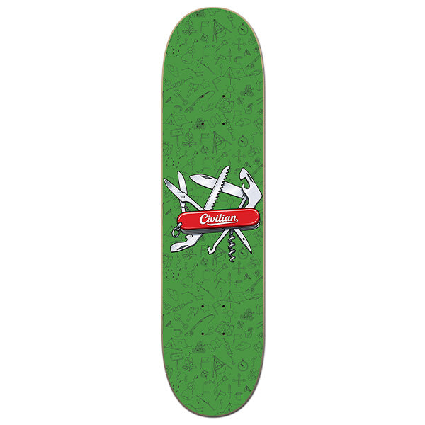 Swiss Army Romance Skateboard Deck – Civilian