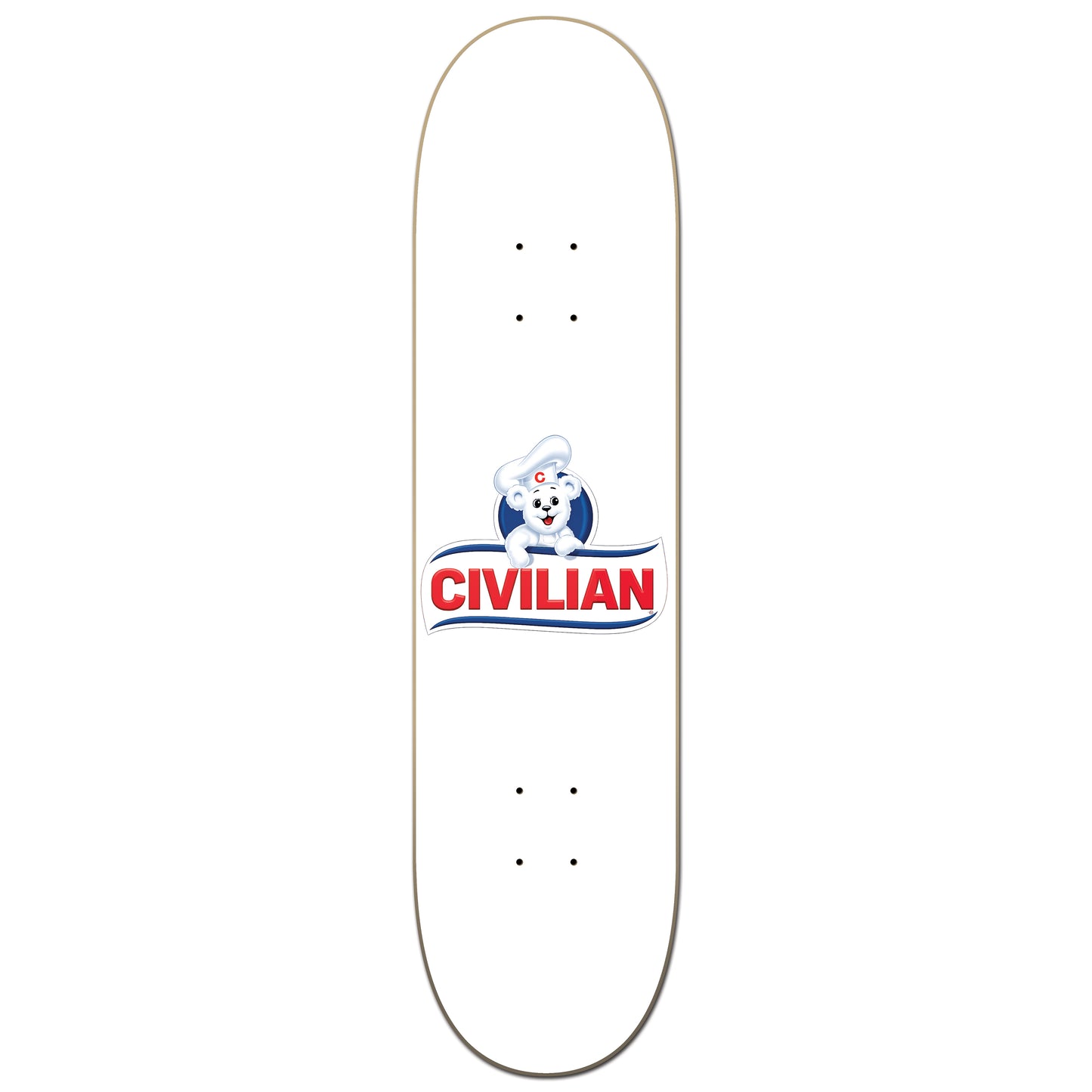 Bread Dude Skateboard Deck – Civilian