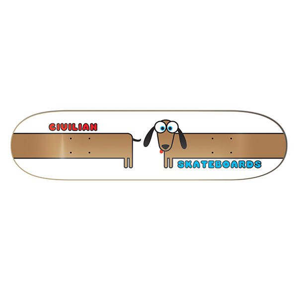 Weiner Dog Skateboard Deck – Civilian Stretched Series