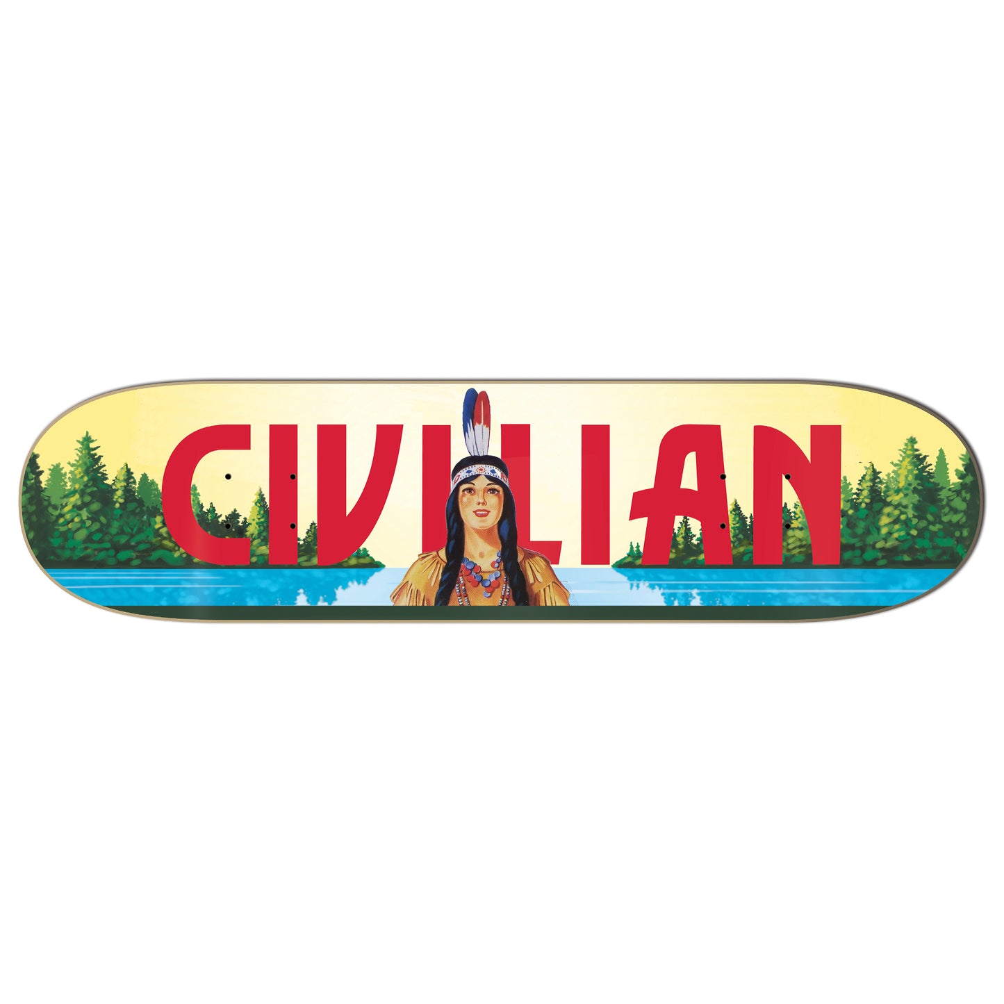CivilianLand Skateboard Deck – Civilian Butter Series