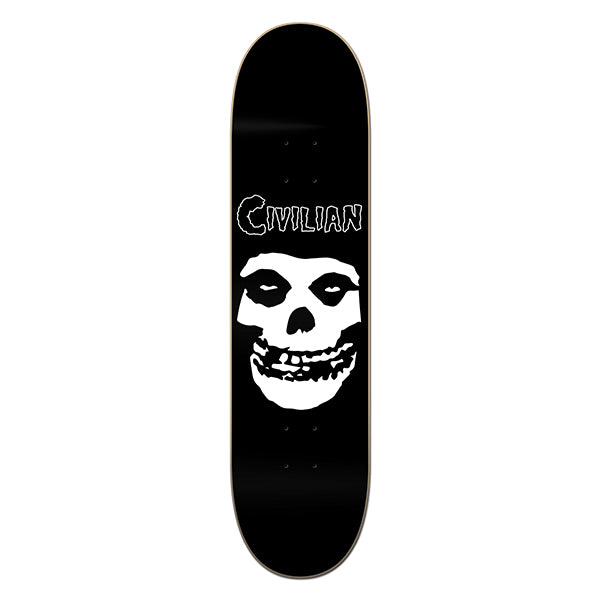 Misfit Skull Glow in the Dark Skateboard Deck – Civilian Rocker Series