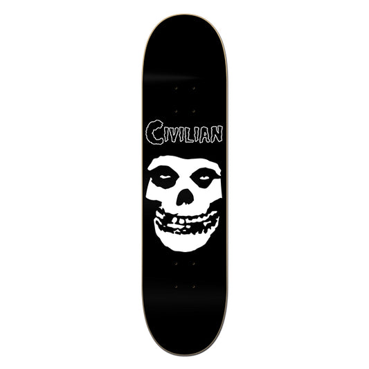 Misfit Skull Glow in the Dark Skateboard Deck – Civilian Rocker Series