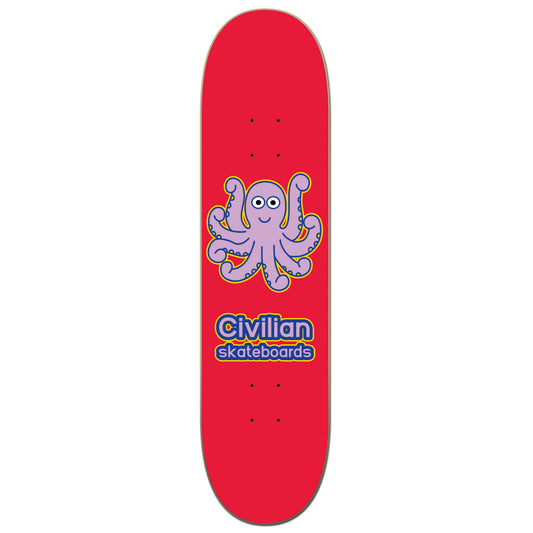 Octopus Skateboard Deck – Civilian Wildlife Series