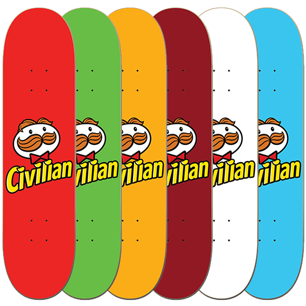 Chip Series Skateboard Deck – Civilian