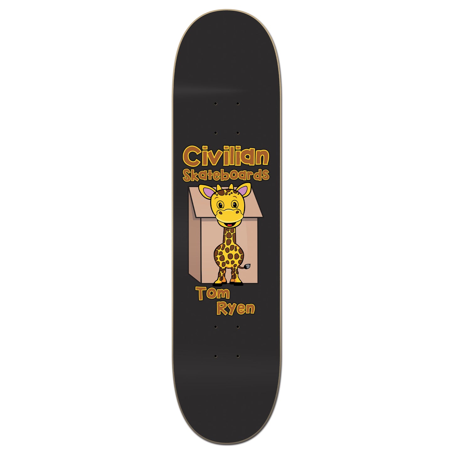 Tom Ryen Giraffe Skateboard Deck – Civilian
