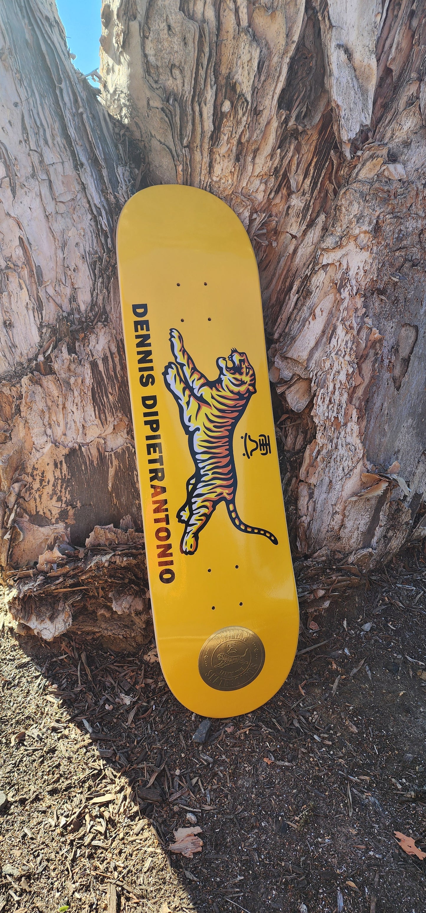 Dennis Diepietrantonio Tiger Balm Skateboard Deck – Civilian