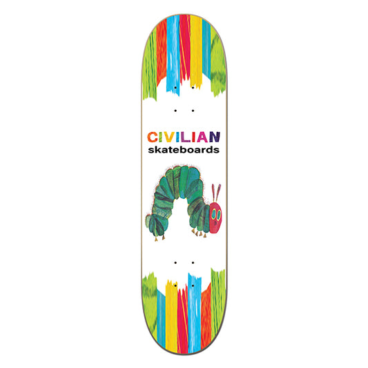 Caterpillar Skateboard Deck – Civilian Bookworm Series