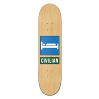 Bed Skateboard Deck – Civilian Gas, Food & Lodging Series