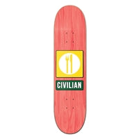 Food Skateboard Deck – Civilian Gas, Food & Lodging Series