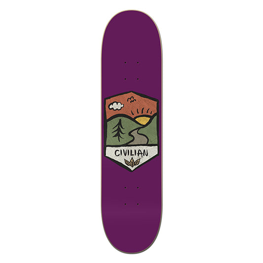 Sunrise Skateboard Deck – Civilian Outdoor Series