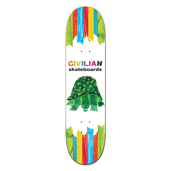Turtle Skateboard Deck – Civilian Bookworm Series