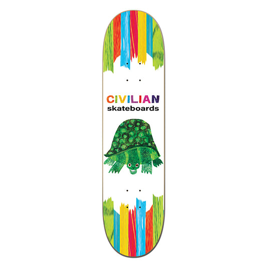 Turtle Skateboard Deck – Civilian Bookworm Series