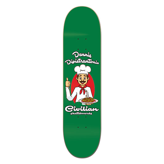 Dennis Diepietrantonio Pizza Guy (Green) Skateboard Deck – Civilian